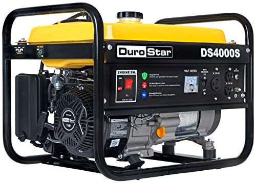 DuroStar DS4000S 4000 Watt Portable Recoil Start Gas Fuel Generator