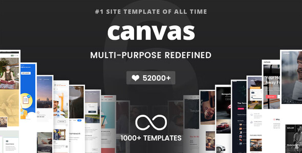 01 preview.  large preview - Canvas | The Multi-Purpose HTML5 Template