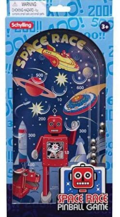 1595987129 51JKGsWDAyL. AC  248x445 - Schylling Space Race Pinball Toy