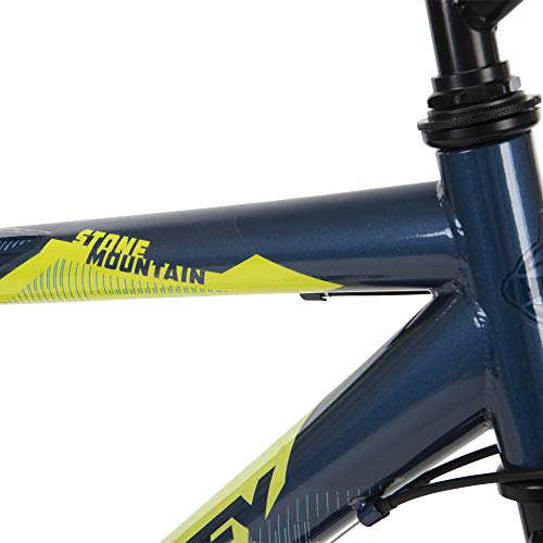 41AAptTHnVL - Huffy Hardtail Mountain Bike, Stone Mountain 24 inch 21-Speed, Lightweight, Dark Blue