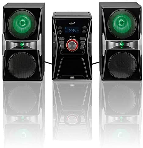 iLive IHB624B Bluetooth CD and Radio Home Music System with Color