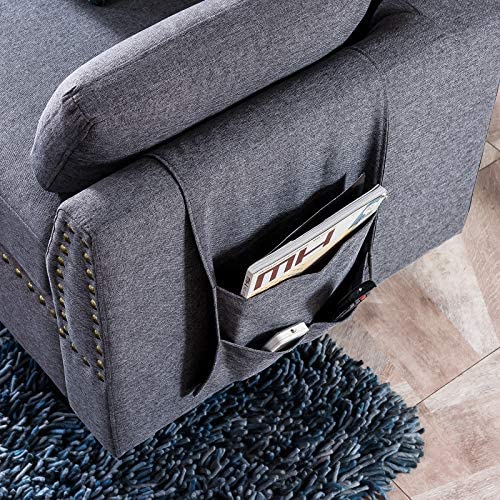 61DNe1VJ mL. AC  - HONBAY Reversible Sectional Sofa Couch for Living Room L-Shape Sofa Couch 4-seat Sofas Sectional for Apartment Dark Grey
