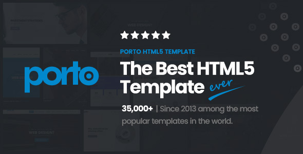 Themeforest Preview.  large preview - Porto - Responsive HTML5 Template