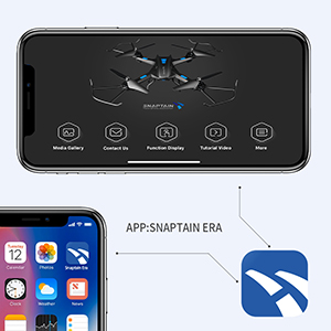 ce007e59 5351 4c4d b5ae baee415630e5. CR0,0,300,300 PT0 SX300   - SNAPTAIN S5C WiFi FPV Drone with 720P HD Camera,Voice Control, Wide-Angle Live Video RC Quadcopter with Altitude Hold, Gravity Sensor Function, RTF One Key Take Off/Landing, Compatible w/VR Headset