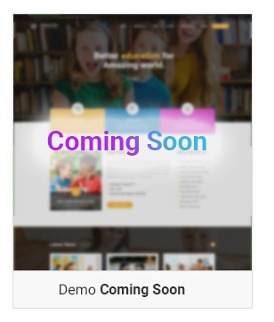 comingsoon demo - Education WordPress Theme | Eduma
