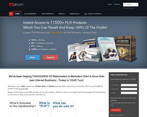 idplr x400 thumb - 12590+ PLR Products! Join free PLR membership & download latest products with resell, master resale and private label rights!