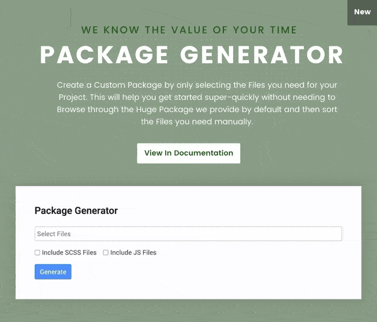 package generator - Canvas | The Multi-Purpose HTML5 Template
