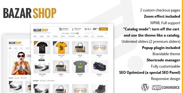 Bazar Shop – Multi-Purpose e-Commerce Theme