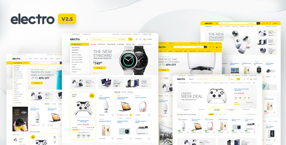 Electro Electronics Store WooCommerce Theme