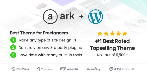 1.  large preview - The Ark | WordPress Theme made for Freelancers