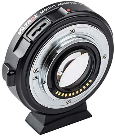 1596639210 413rgygZP0L. AC  - VILTROX EF-M2II Focal Reducer Booster Adapter Auto-Focus 0.71x for Canon EF Mount Series Lens to M43 Camera GH4 GH5 GF6 GF1 GX1 GX7 E-M5 E-M10 E-M10II E-PL5
