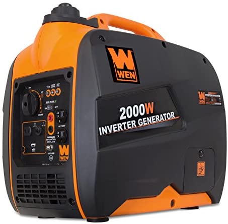 WEN 56200i 2000-Watt Gas Powered Portable Inverter Generator, CARB Compliant