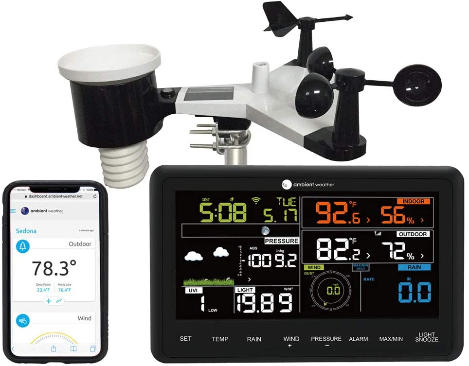 Ambient Weather WS-2902B WiFi Smart Weather Station