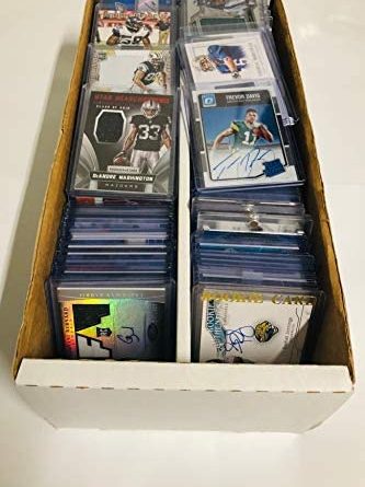 1598548678 41iSKov4EsL. AC  333x445 - NFL Football Card Relic Game Used Jersey Autograph Hit Lot with 10 Relic Autograph or Jersey Cards Per Lot Perfect Party Favor or for NFL Collector or Fanatic Football Fan Every Lot is Unique