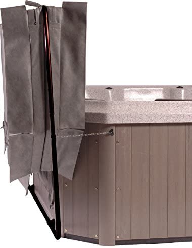 41uEOYwhxgL. AC  - Smart Spa CoverClassic Classic Hot Tub Cover Lifter, One Size, Black