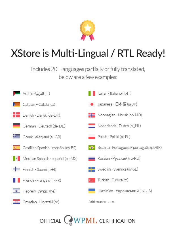 MultiLanguage - XStore | Responsive Multi-Purpose WooCommerce WordPress Theme