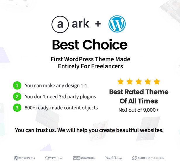 ark ip splash 2 - The Ark | WordPress Theme made for Freelancers