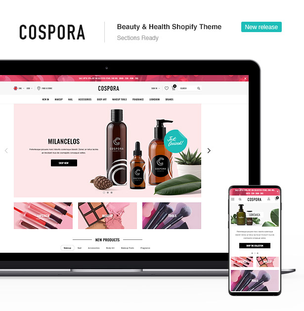 cospora beauty and health shopify theme sections ready l - Ella - Multipurpose Shopify Sections Theme