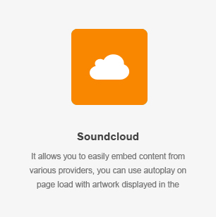 Soundcloud Element