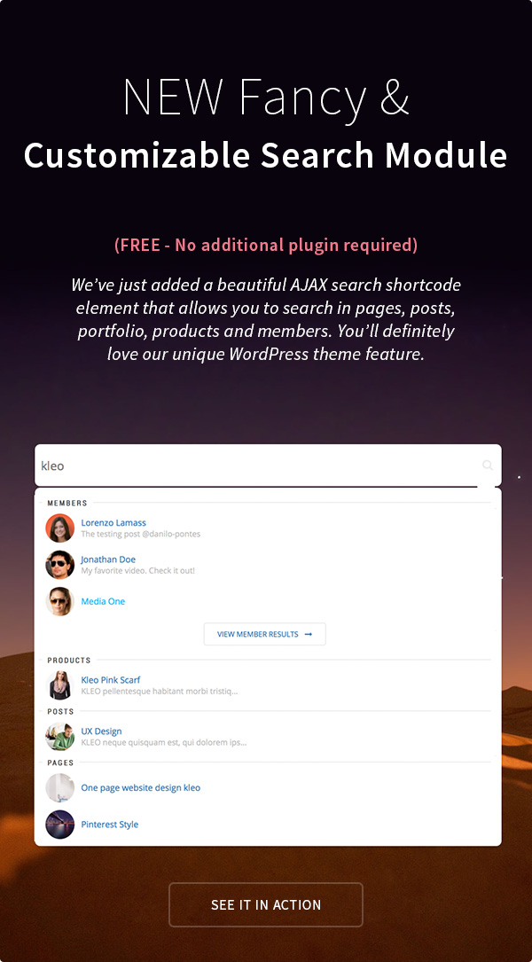 kleo features page 02a - KLEO - Pro Community Focused, Multi-Purpose BuddyPress Theme