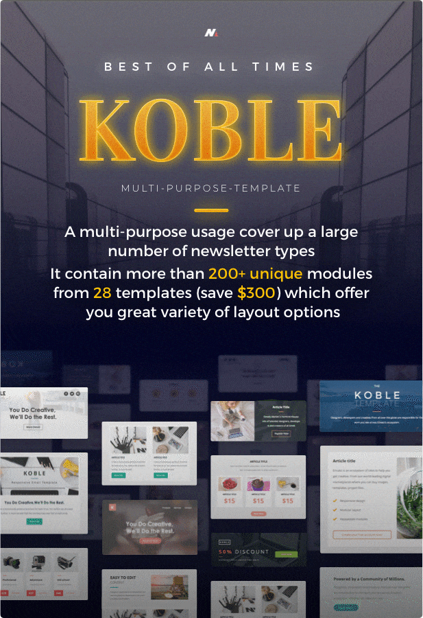 koble top - Koble | Business Email Set