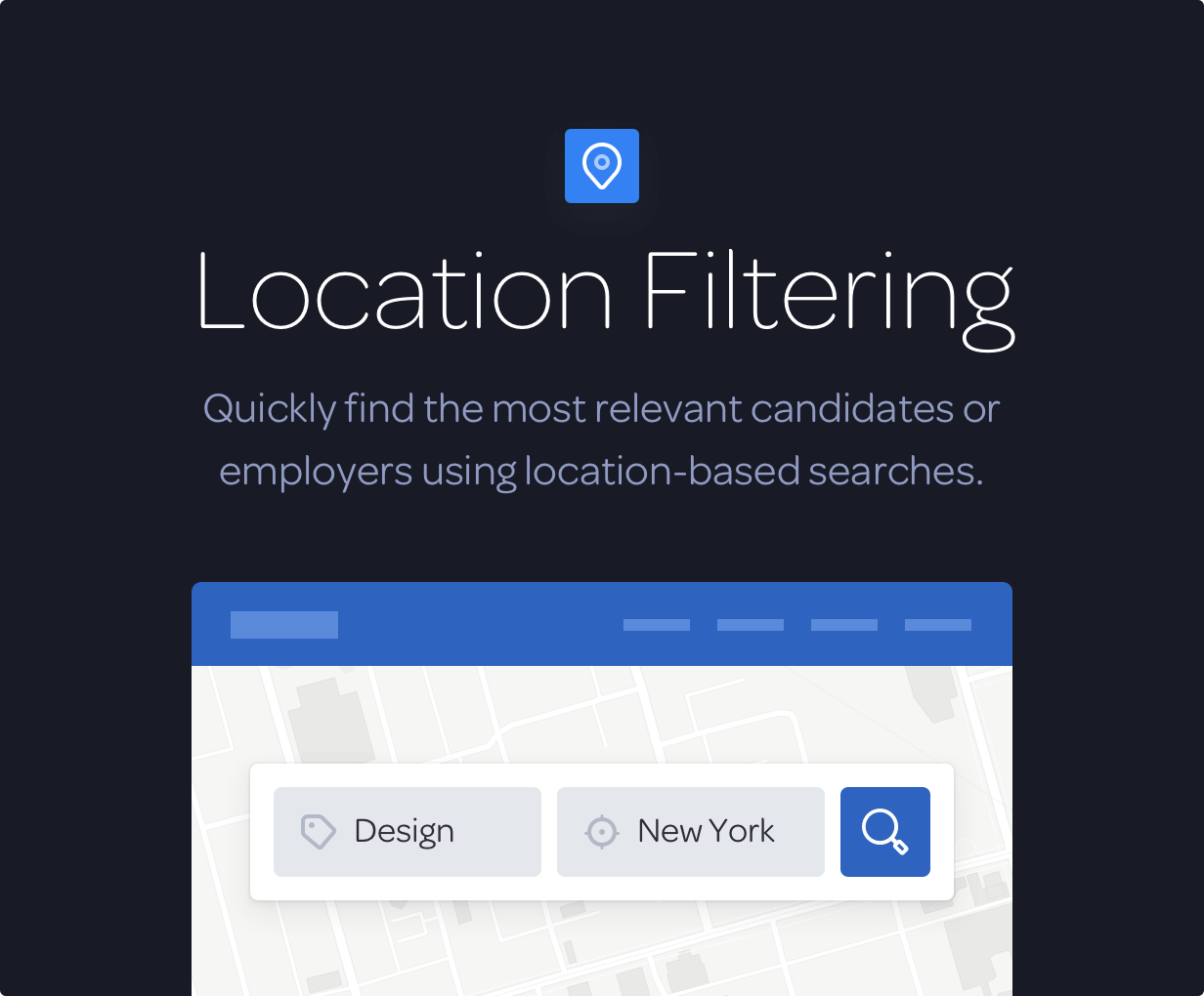 location filtering - Jobify - Job Board WordPress Theme