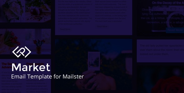 Market – Email Template for Mailster