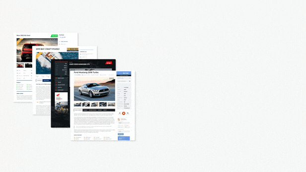 pages - Motors - Car Dealer, Rental & Classifieds WordPress theme