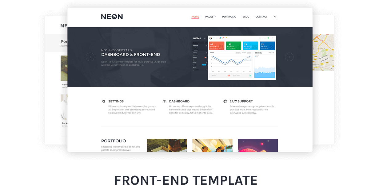 Neon - Bootstrap Admin Theme - 9