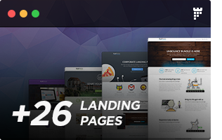 s1 - FLATPACK – Landing Pages Pack With Page Builder