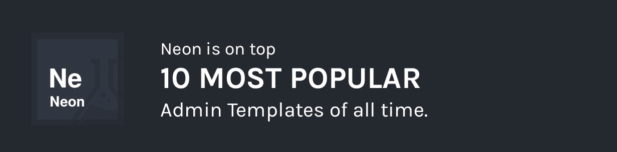 top10 - Neon - Bootstrap Admin Theme