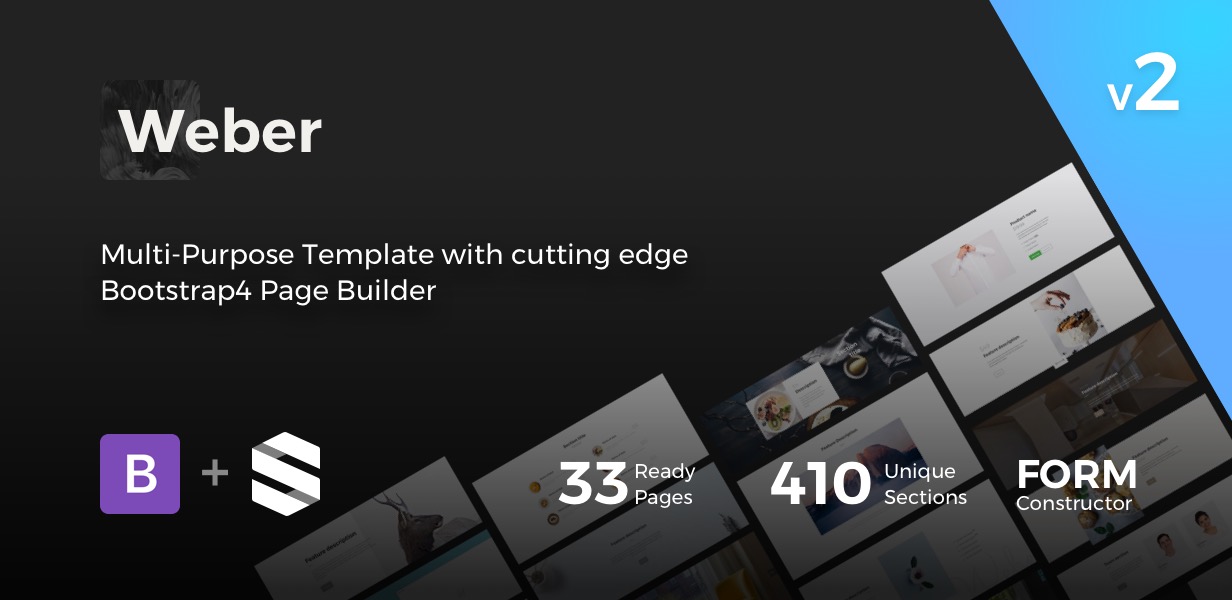weber preview 616 - Select - Landing Page Set with a Builder