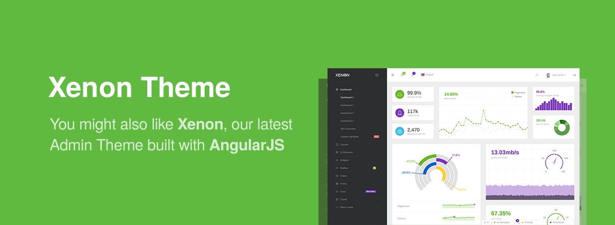 Neon - Bootstrap Admin Theme - 23