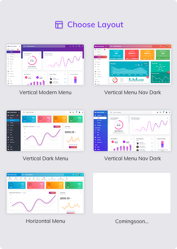 Material Admin Template