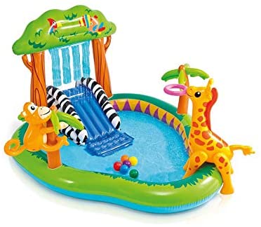 Intex Jungle Play Center Inflatable Pool with Sprayer