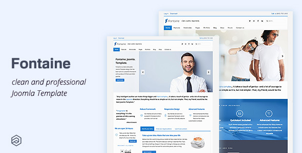 1600433913 513 01 fontaine business joomla template.  large preview - Fontaine - Responsive Business Joomla Template