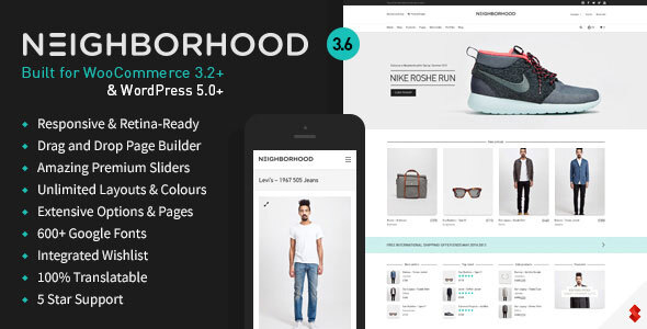 Neighborhood – Responsive Multi-Purpose Shop Theme