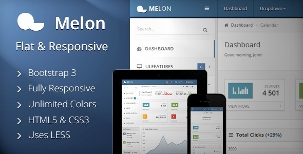 1601474122 546 01.  large preview - Melon – Flat & Responsive Admin Template