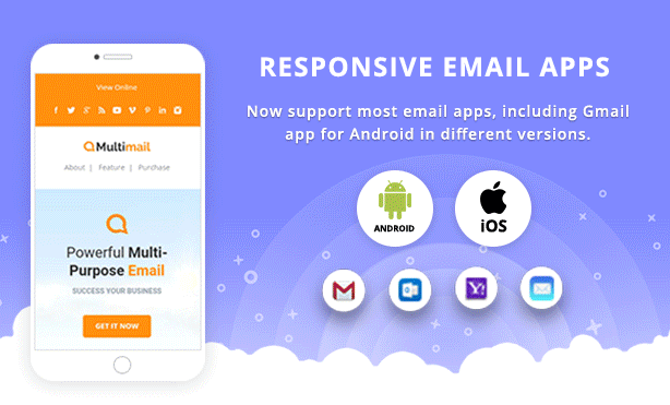 Responsive - Multimail | Responsive Email Template Set + Builder Online