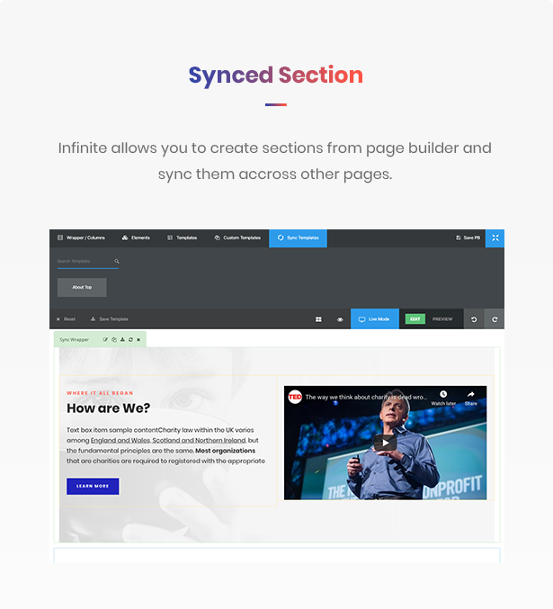ad sync section - Infinite - Multipurpose WordPress Theme