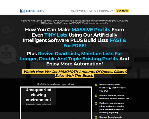emptools x400 thumb - EMProTools - MASSIVE Profit From TINY Lists!