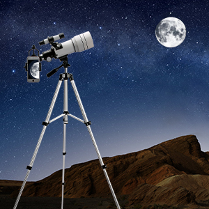 f3d72215 861c 41b7 957e 3d8c19fe5987.  CR0,0,300,300 PT0 SX300 V1    - ToyerBee Telescope for Kids &Adults &Beginners,70mm Aperture 300mm Astronomical Refractor Telescope(15X-150X),Portable Travel Telescope with an Adjustable Tripod,A Phone Adapter&A Wireless Remote