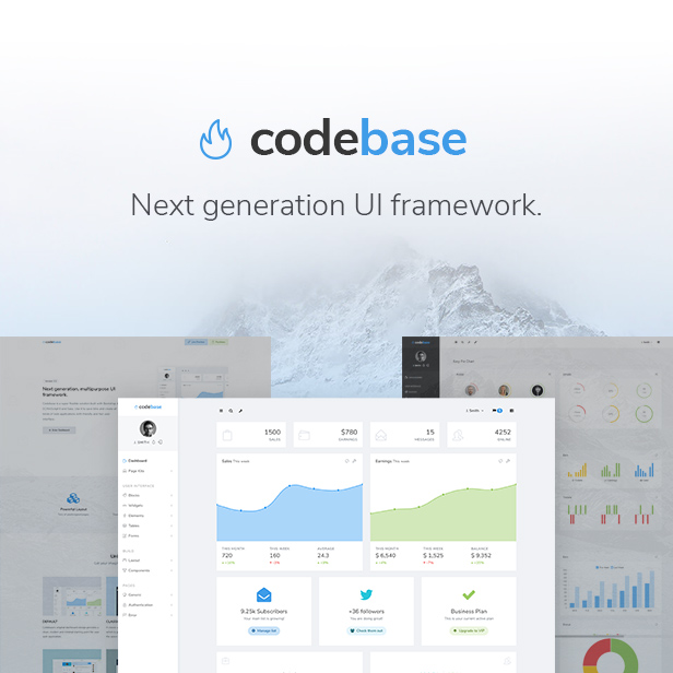 promo 1e - Codebase - Bootstrap 4 Admin Dashboard Template & Laravel 7 Starter Kit