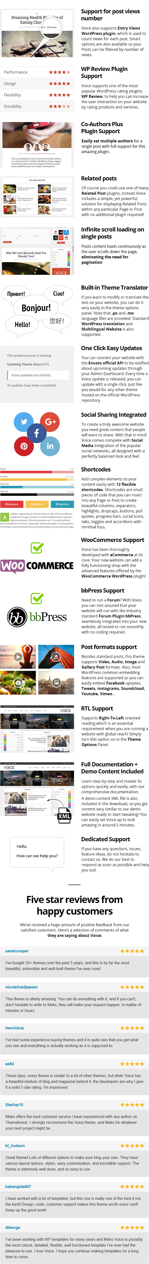 Voice - Clean News/Magazine WordPress Theme