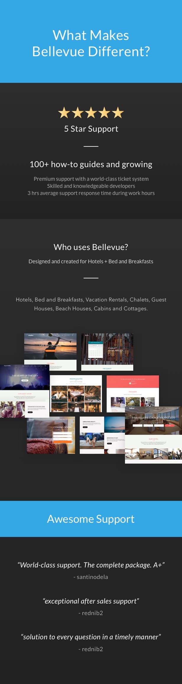 Hotel + Bed and Breakfast Booking Calendar Theme | Bellevue - 7