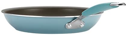 31ZpEDCNK2L. AC  - Rachael Ray Cucina Nonstick Cookware Pots and Pans Set, 12 Piece, Agave Blue