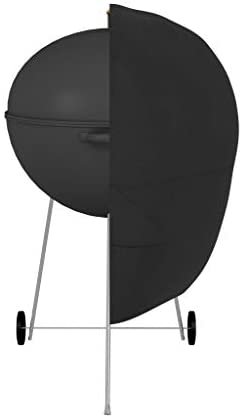 31kHfHRQFXL. AC  - AmazonBasics Charcoal Kettle Grill Barbecue Cover, Black