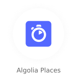 algolia places - Nectar - Mobile Web App Kit