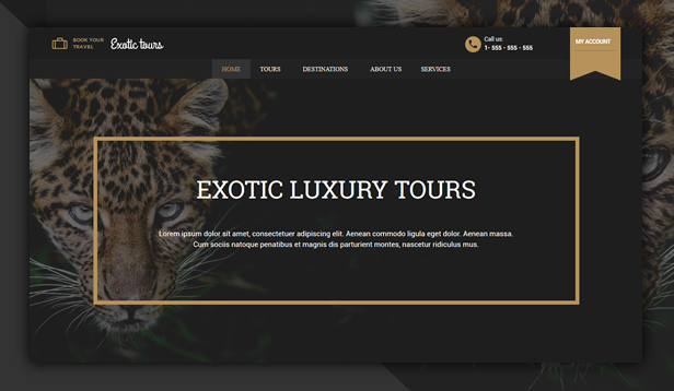 Luxury Tours WordPress Theme