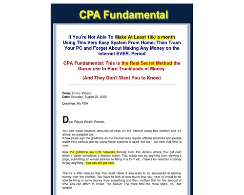 cpafund x400 thumb - ¶¶ RECOMMENDED: ¶¶ → The CPA Fundamental ©  	√ Money  	√ Making  	√ Guide  √ How to's